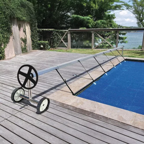 KALU aluminium szolártekercselő szett, mobil