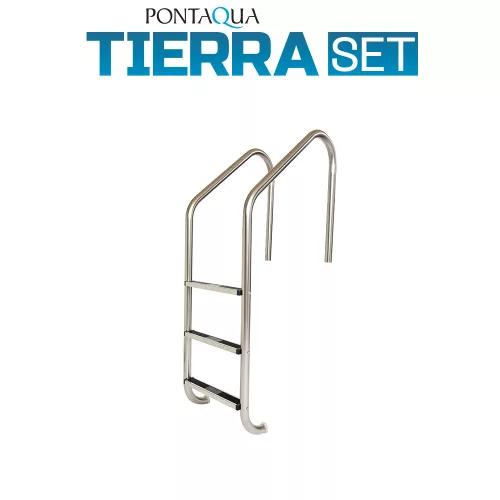 TIERRA BLUE POOL süllyesztett ovális  medence szett 500 x 300 x 150 cm 