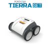 TIERRA BLUE POOL süllyesztett ovális medence szett 800 x 400 x 150 cm