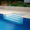TIERRA BLUE POOL süllyesztett ovális medence szett 800 x 400 x 150 cm
