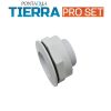 TIERRA PRO BLUE POOL süllyesztett ovális medence szett 500 x 300 x 150 cm