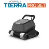 TIERRA PRO BLUE POOL süllyesztett ovális medence szett 800 x 400 x 150 cm