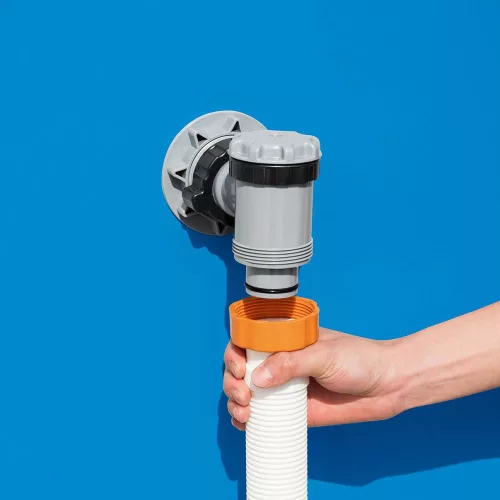Flowclear Homokszűrős vízforgató 8 m³/h ChemConnect vegyszeradagolóval