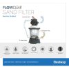 Flowclear Homokszűrő 3 m³/h ChemConnect vegyszeradagolóval