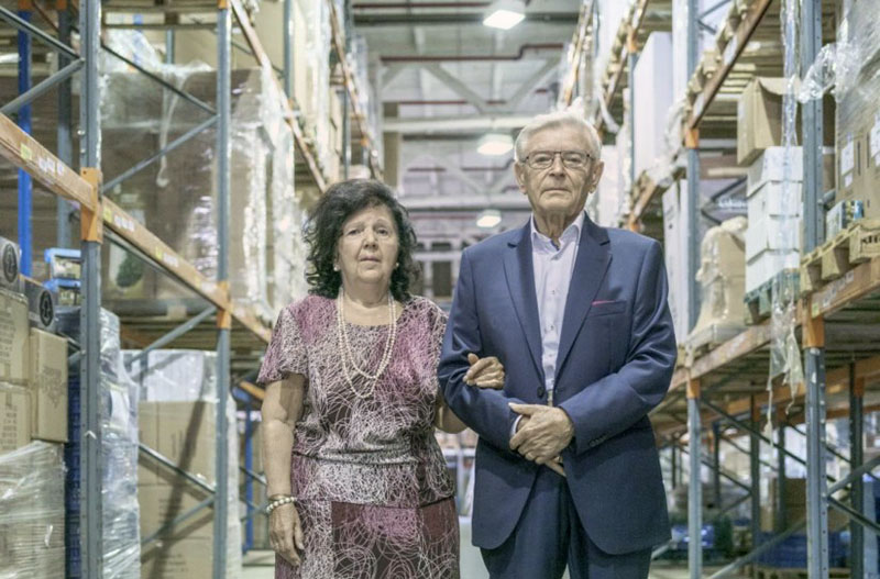 Sápi Judit és Sápi Miklós az Aqualing Kft. alapítói (Fotó: Forbes)