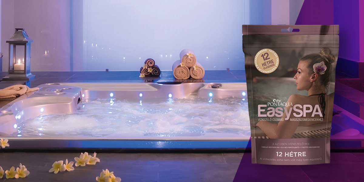 Pontaqua EasySPA jakuzzi vízkezelő csomag