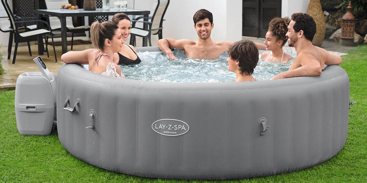 Bestway Lay-Z Spa felfújható jakuzzi, masszázsmedence