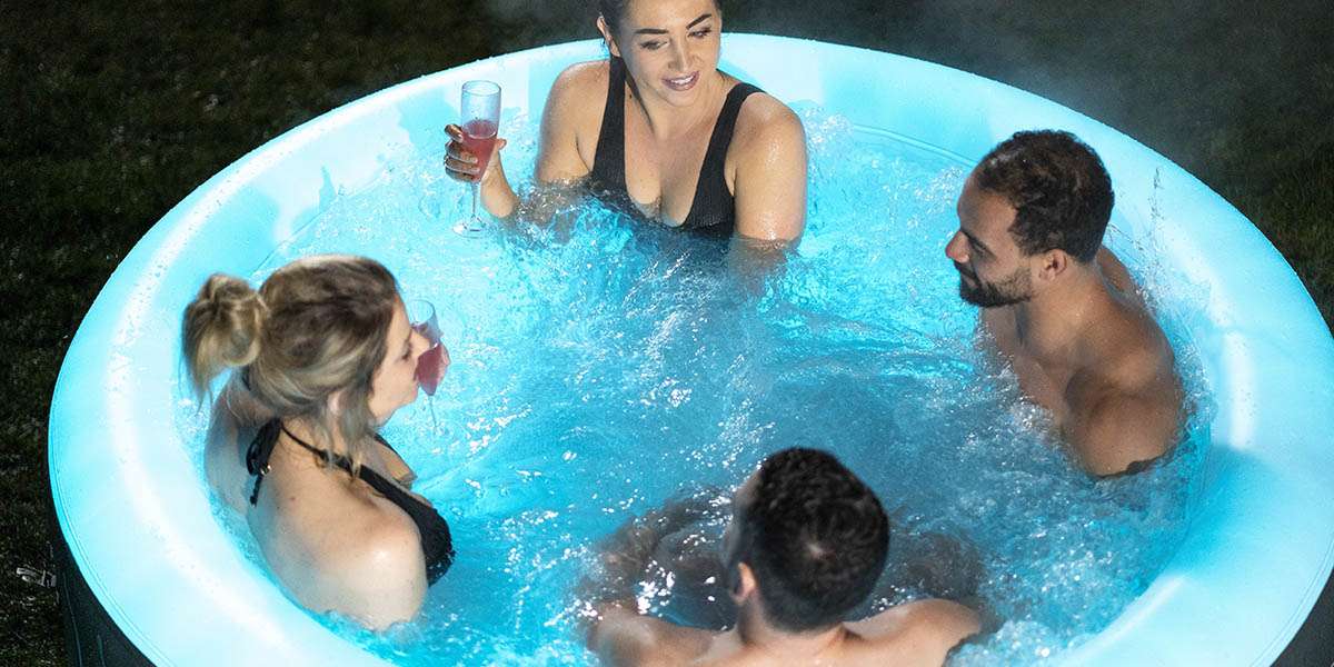 Bestway Lay-Z Spa felfújható jakuzzi, masszázsmedence