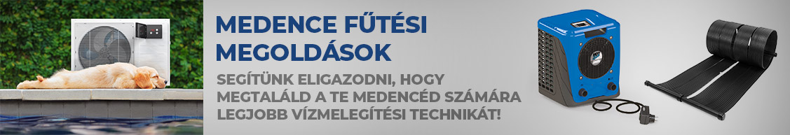 Hatékony medence fűtési megoldások