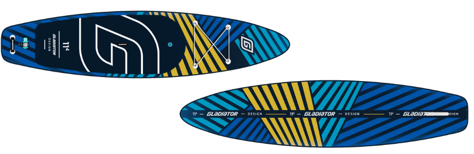 Gladiator PRO Design 11'4 SUP deszka férfiaknak